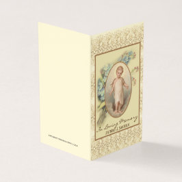 Memorial do Funeral Religioso Católico Cartões Sag