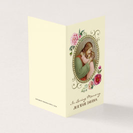 Memorial do Funeral Religioso Católico Cartões San