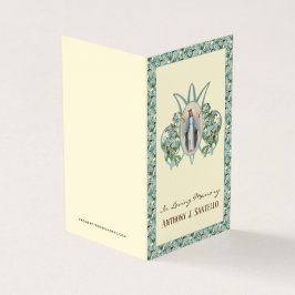 Memorial do Funeral Religioso Católico Cartões San