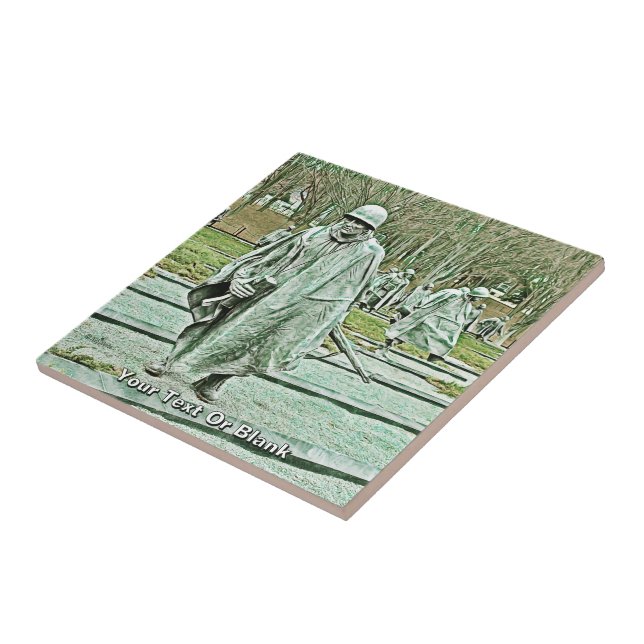 Memorial dos Veteranos de Guerra Coreanos (Lateral)