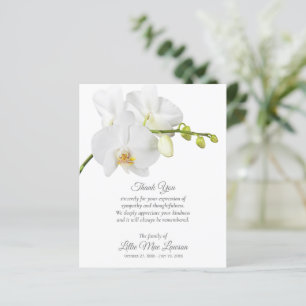 Memorial Funeral Da Orquídea Orçamental Obrigado