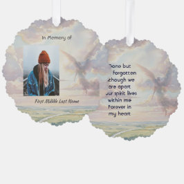 Memorial Keepsake Angel Sky Clouds