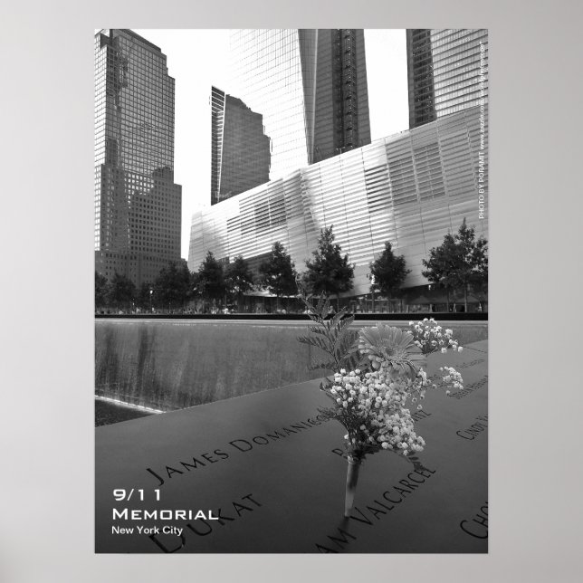 Memorial NYC Poster 18x24 BW5 (Frente)