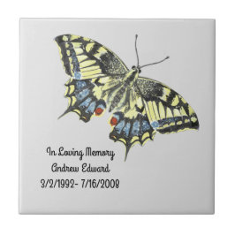 Memorial Personalizado de Borboleta