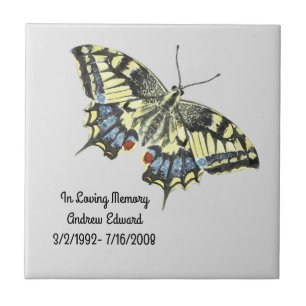 Memorial Personalizado de Borboleta