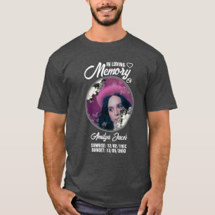 Memorial Personalizado Descanso em Camisa de Paz  