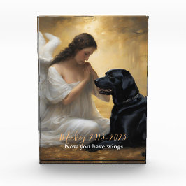 Memorial Personalizado do Black Lab Heaven