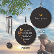 Memorial Poem Butterfly Lembrança Nome Keepape