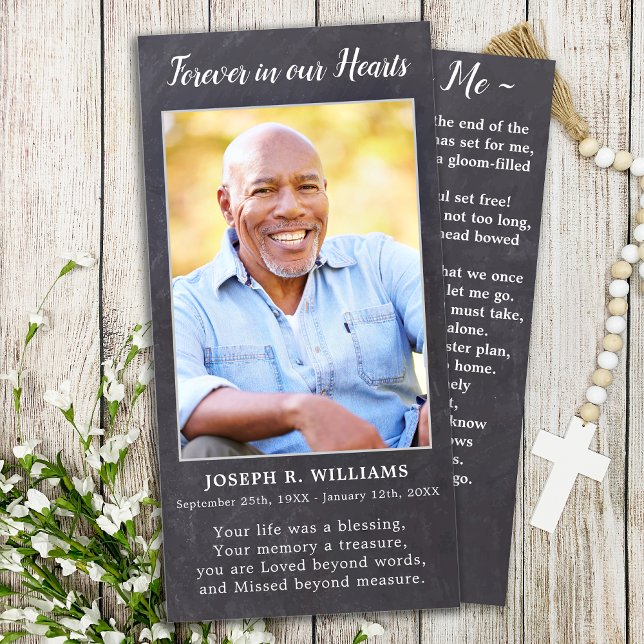 Memorial Rustic Simpatia Poem Cartão de Oração Fun (Criador carregado)