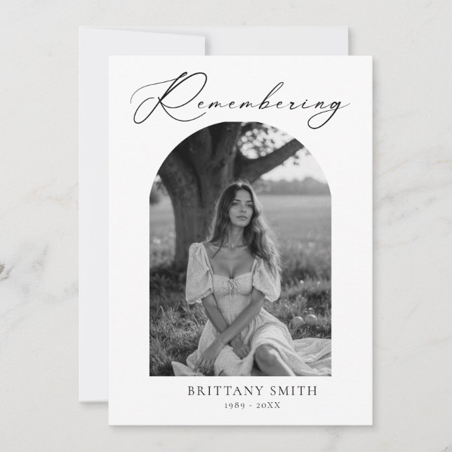 Memorial Sympathy Prayer Funeral Remembrance Cards (Frente)