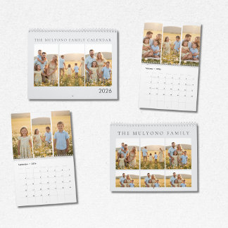 Memórias da Família 2026 Calendário de Fotos | Gua
