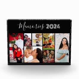 Memórias da Família 5 Colagem de fotos preto Fotog