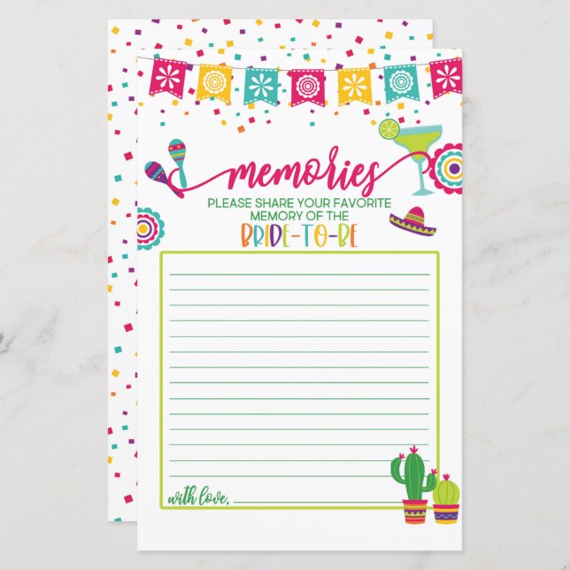 Memórias da Noiva a Ser - Fiesta WH (Frente/Verso)