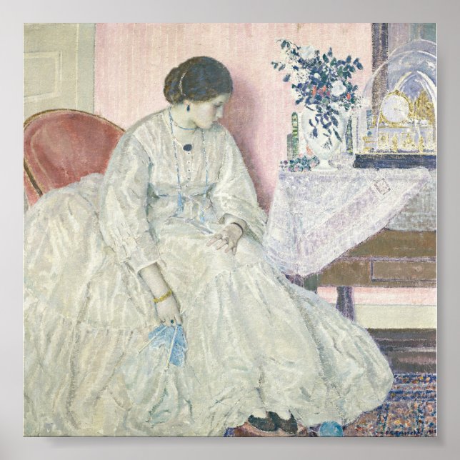 Memórias - Frederick C Frieseke Fine Art Poster (Frente)