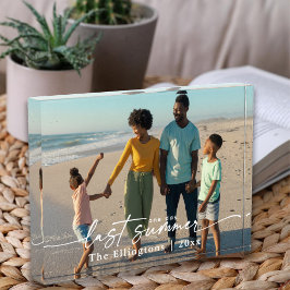 Memórias Personalizadas da Família Um Dia no Verão