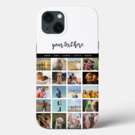 Memórias personalizadas de 20 fotos com amor famil