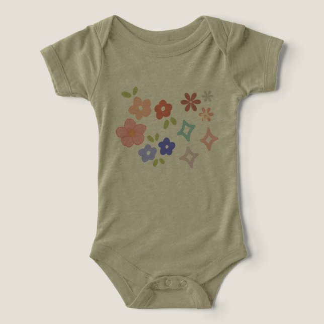 menina bebê (Design frontal)