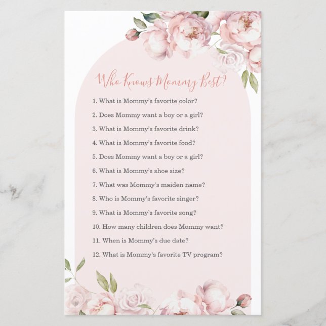 Menina Bebê Flor de Rosa em Flor Quem Conhece Melh (Frente)