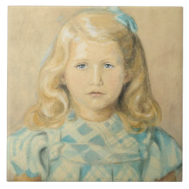 Menina Bonita Com Cabelo Louro