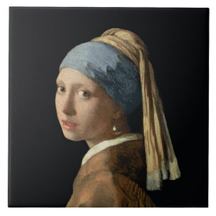 Menina com um brinco da pérola, c.1665-6 (óleo e
