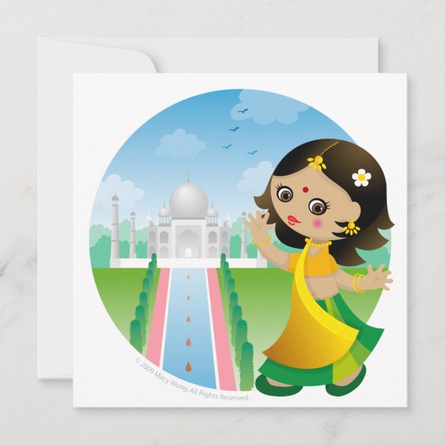 Menina da Índia (Frente)