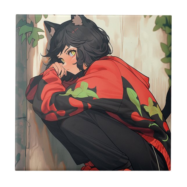 Menina de Animação Bela (Frente)