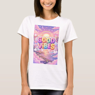 menina de camiseta fofa