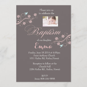 Menina de Convite de Natal