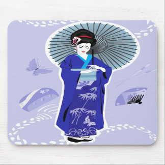 Menina de gueixa Mousepad