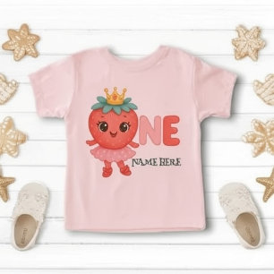 Menina de Primeiro Aniversário Personalizada de Fr