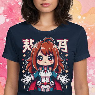 Menina de Super Herói de Kawaii