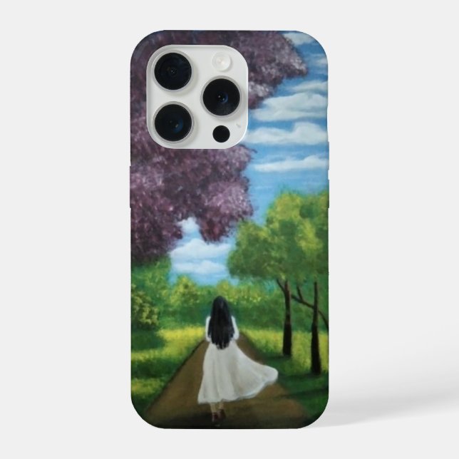 Menina de Vestido Branco (Verso)