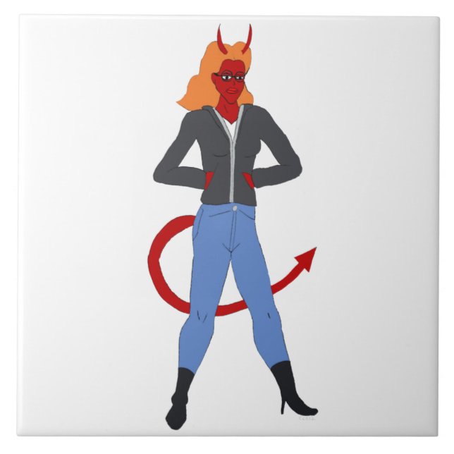 menina diabólica (Frente)