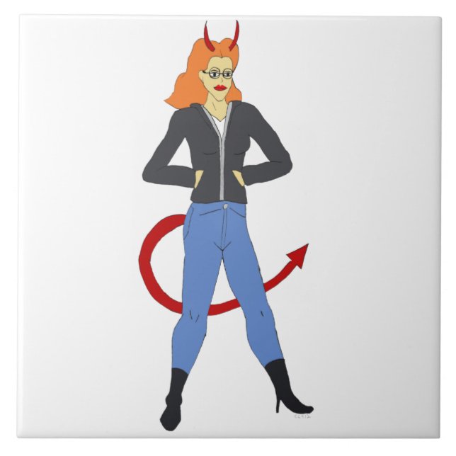 menina diabólica (Frente)