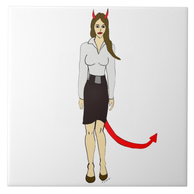 menina diabólica (Frente)