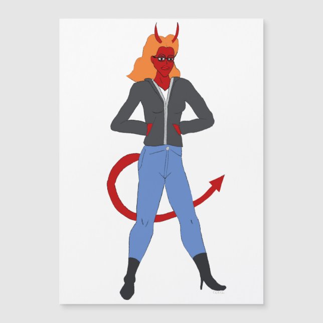 menina diabólica (Frente)