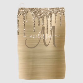 Menina Dourada Bruche Metal Derrubando Nome da Lar