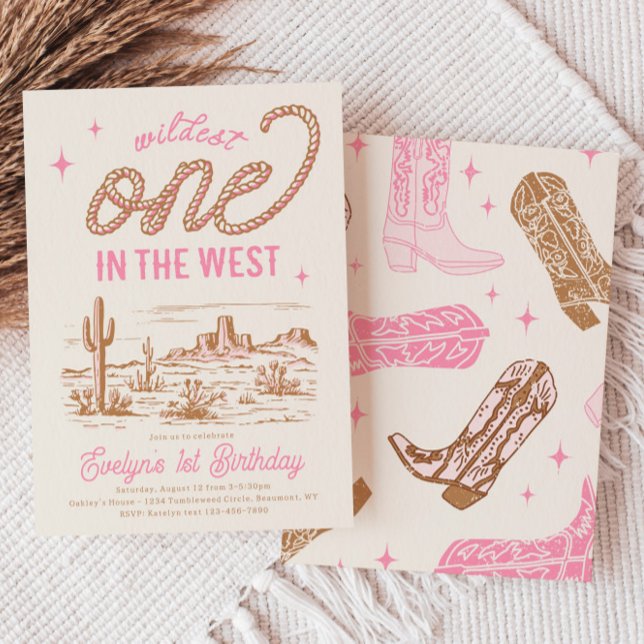 Menina é a mais selvagem do Convite Ocidental (Criador carregado)