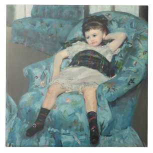 Menina em uma poltrona azul, 1878 (oi