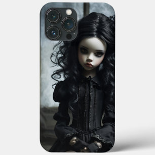 Menina Gótica em Preto