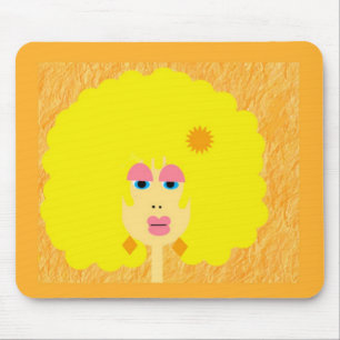 Menina Groovy Mousepad