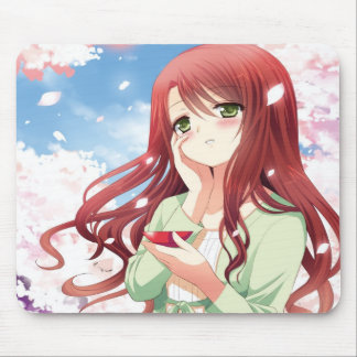 Menina Mousepad do Anime de Hanami