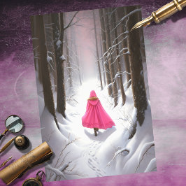 Menina na Floresta 6: Papel de Decoupage