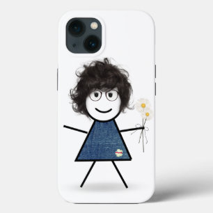 Menina Palito com Margaridas