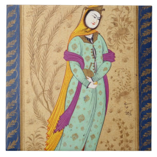 Menina que guardara uma embarcação do vinho e um