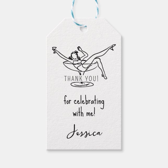 Menina solteira com etiqueta de vidro (Frente)