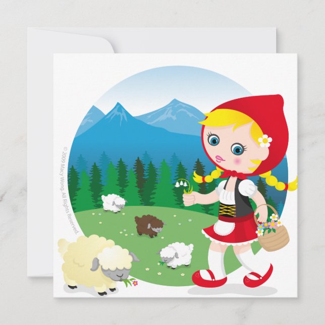 Menina suíça (Frente)