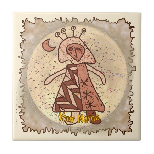 Menina Tribal da Lua (Frente)