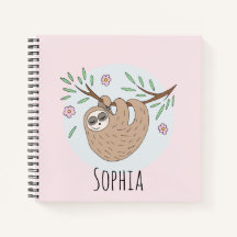 Meninas Cute Sleth Animal e Crianças