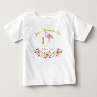 Meninas Deixam Camisa De primeiro aniversario Flam